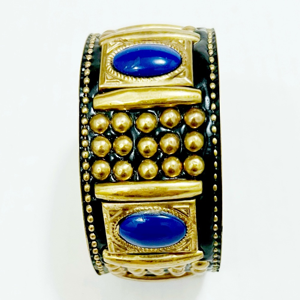 Vintage Stunning Lapis Bracelet Bangle